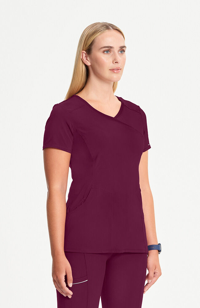 Infinity Mock Wrap Top