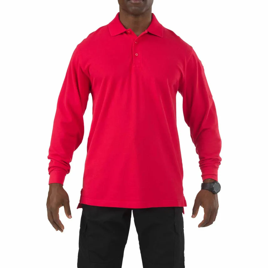 5.11 Long Sleeve professional polo w/ embroidery