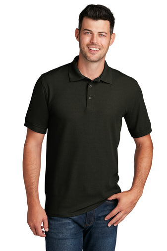 Men's pique polo