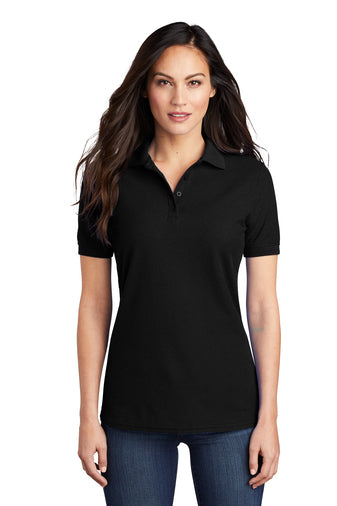 Ladies pique polo