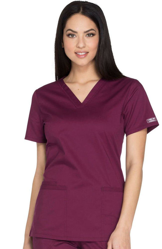 Core Stretch V-Neck Top